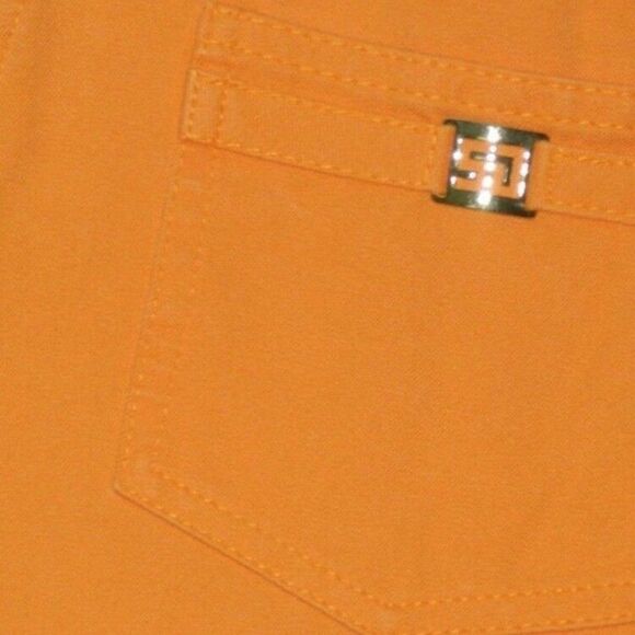 St. John by Marie Gray Jeans Size 4 Orange Pants Color Jeans Pants - Picture 6 of 8